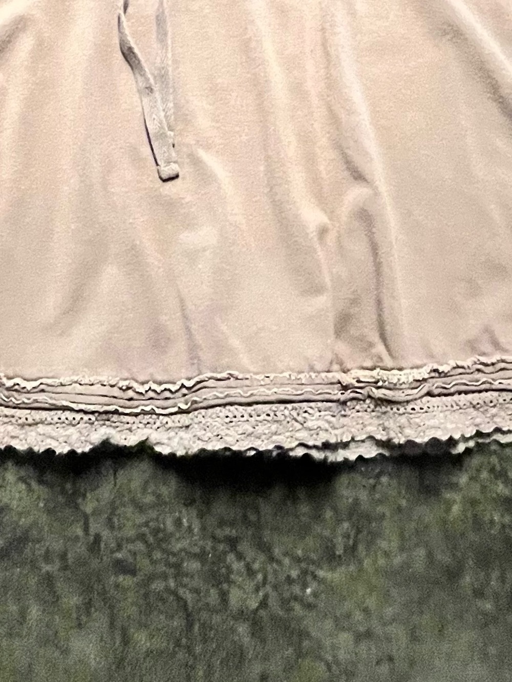 Abercrombie & Fitch brown skirt with lace trim, M - Picture 7 of 7